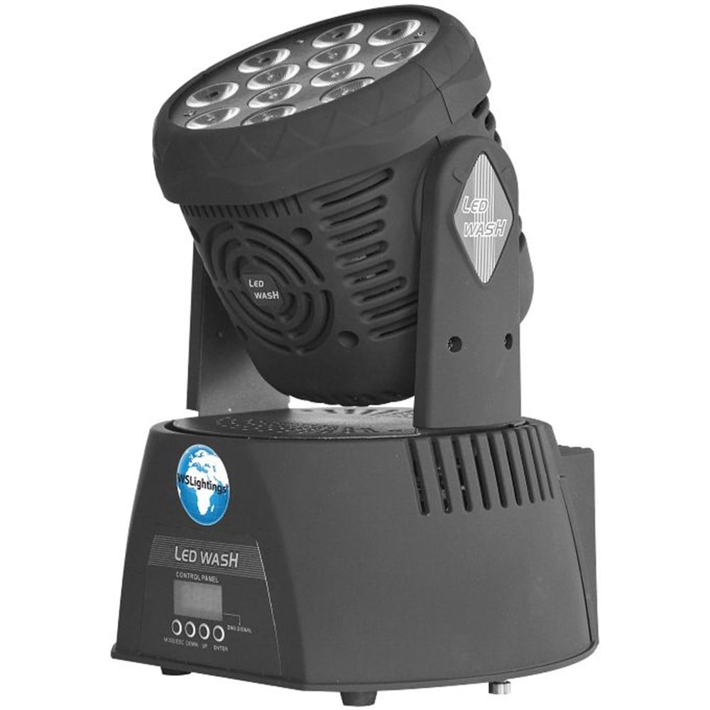 WSLightings WSL12X12W Led Mini Wash Moving Head Light