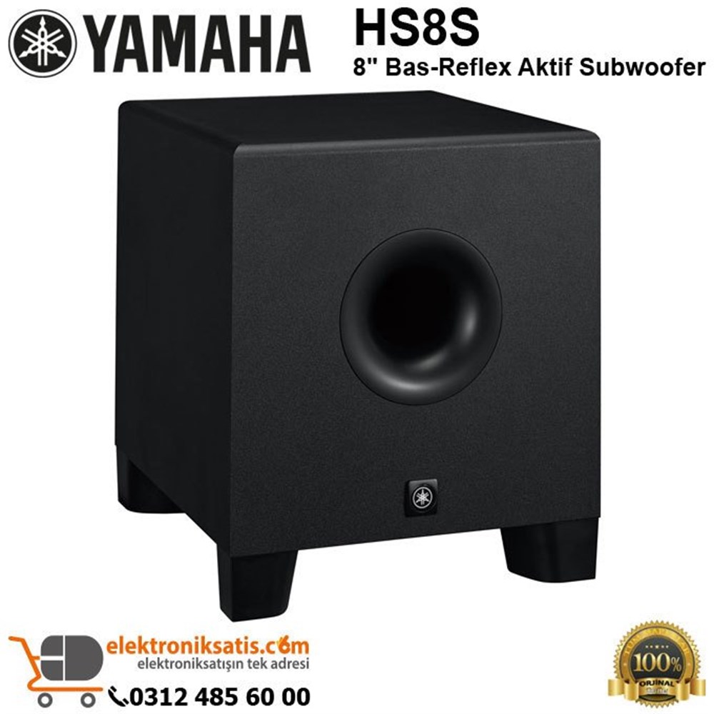 Yamaha HS8S 150 Watt Aktif Subwoofer