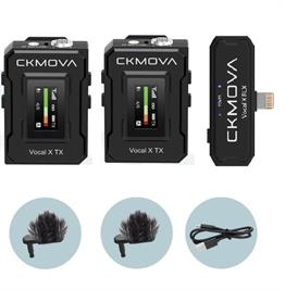 CKMOVA Vocal X V6 İki Mikrofonlu Set (Apple Lightning)