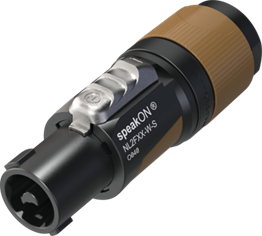 NEUTRIK NL2FXX-W-S Speakon Konnektör