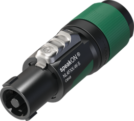 Neutrik NL4FXX-W-S Speakon 4 Pin Konnektör