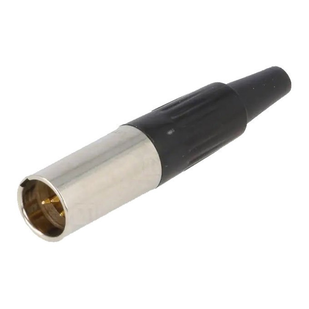 Amphenol AG4M 4 Pin Mini XLR Erkek Konnektör