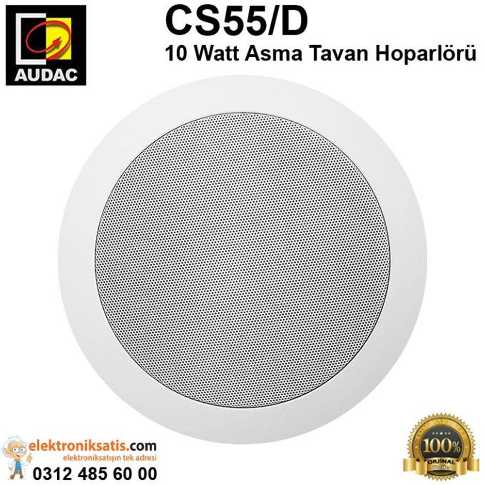 AUDAC CS55/D 10 Watt Asma Tavan Hoparlörü