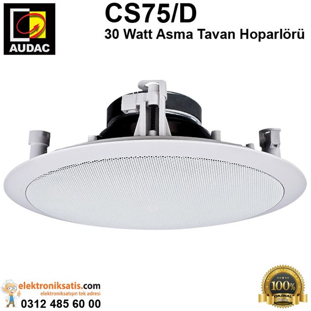 AUDAC CS75/D 30 Watt Asma Tavan Hoparlörü