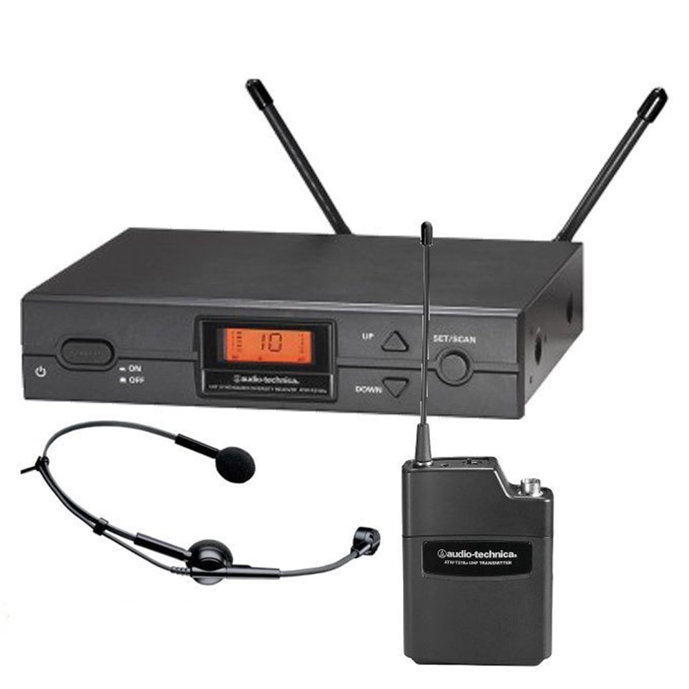 Audio Technica ATW-2110B/HC1 Telsiz Kafa Mikrofonu