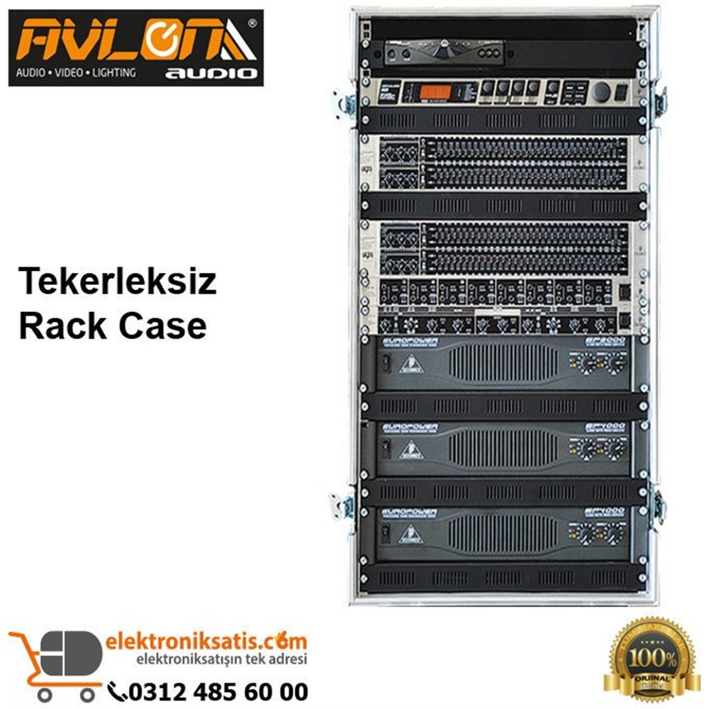 Avlon 10U Tekerleksiz Rack Case