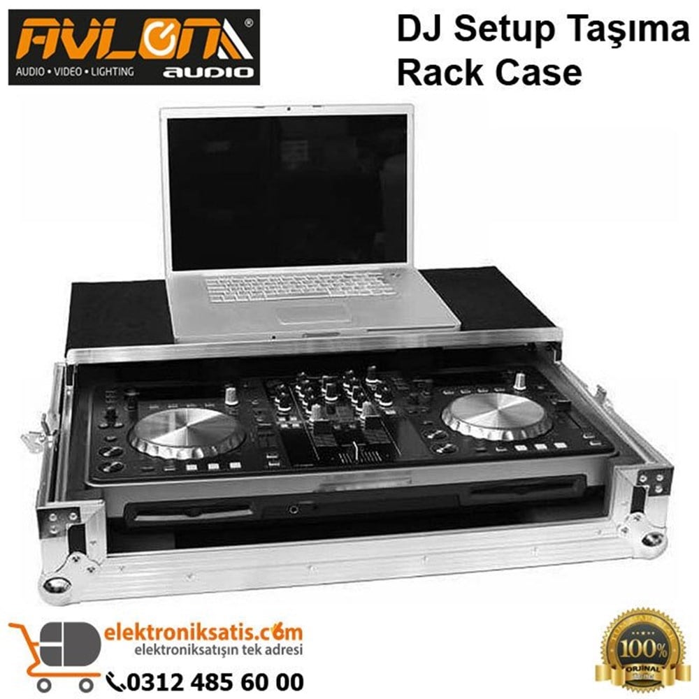 Avlon DJ Setup Taşıma Rack Case