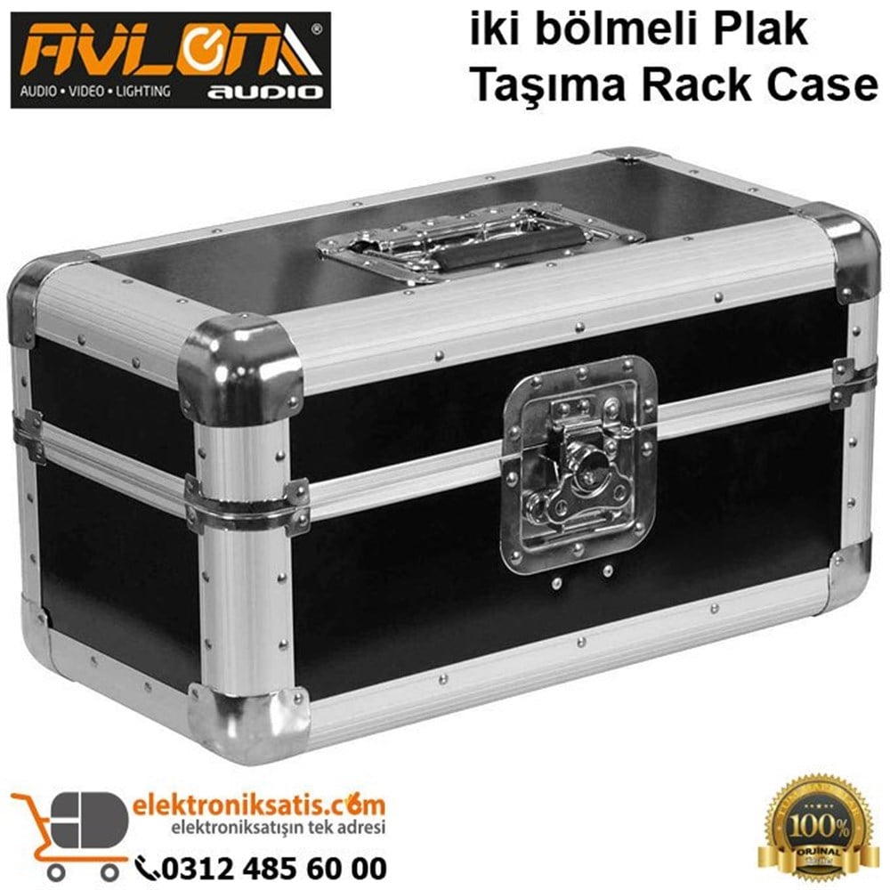 Avlon iki Bölümlü Plak Taşıma Hard Case