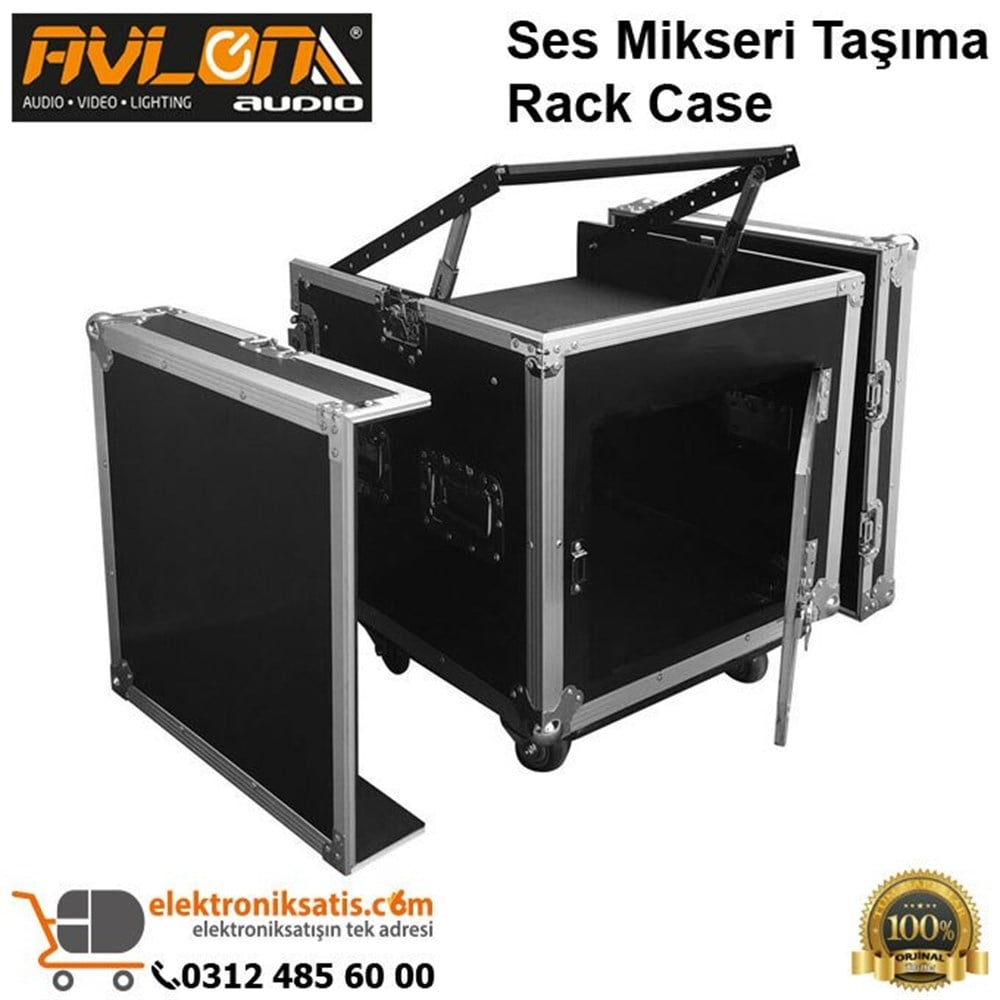 Avlon Ses Mikseri Taşıma Rack Case