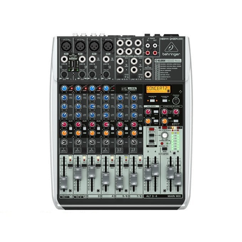 Behringer XENYX QX1204USB 12 Kanal Ses Mikseri