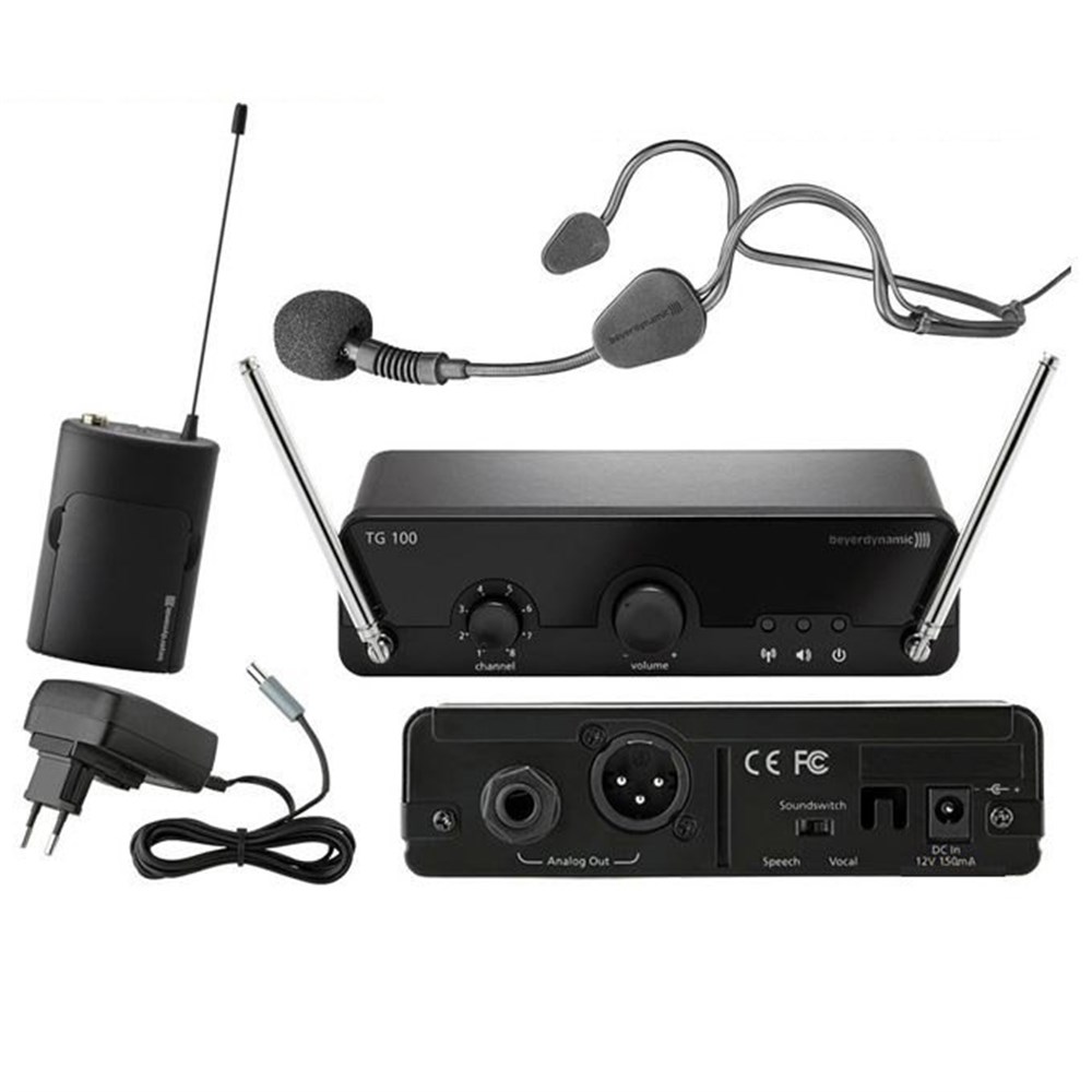 Beyerdynamic TG 100 B-Set Kafa Tipi Telsiz Verici