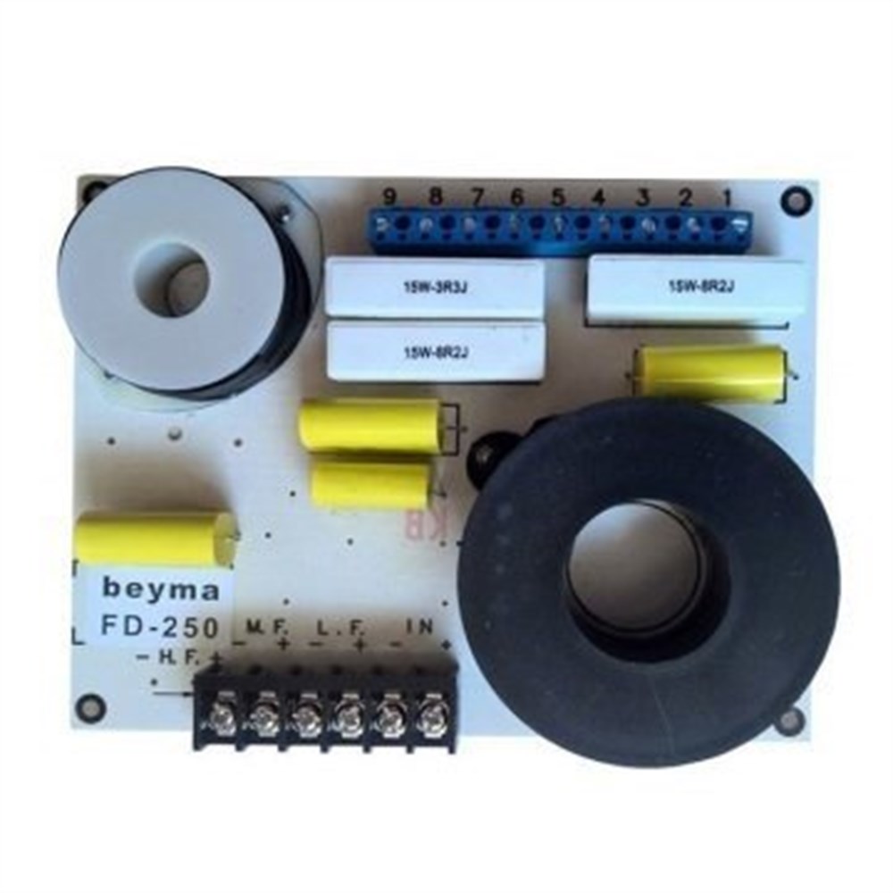 Beyma FD-250 600 W 2 Yollu Tiz Crossover