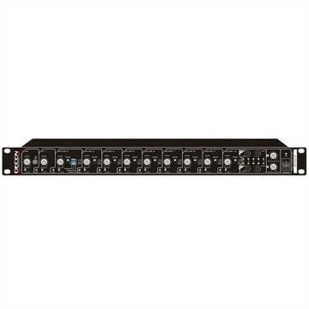 Decon DP-201S 14 Giriş 2 Çıkış Anons Mikseri