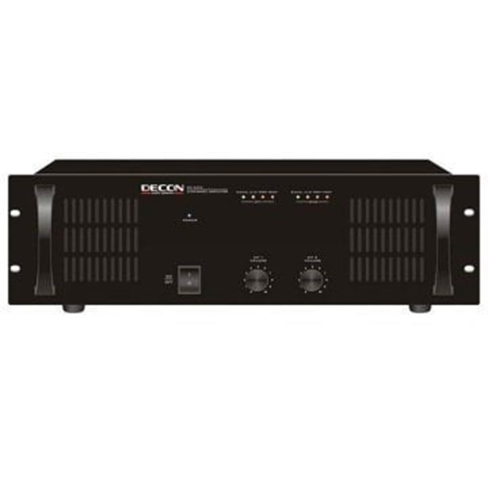 Decon DP-2500 Power Anfi 2x500 Watt 70V-100V Hat Trafolu