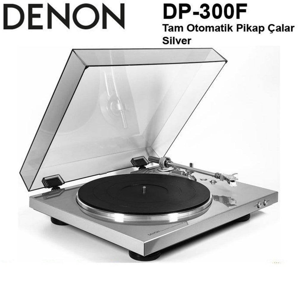 Denon DP-300F Silver Tam Otomatik Pikap Çalar