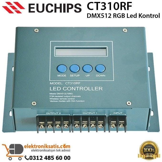 Euchips CT310RF DMX512 RGB Led Kontrol
