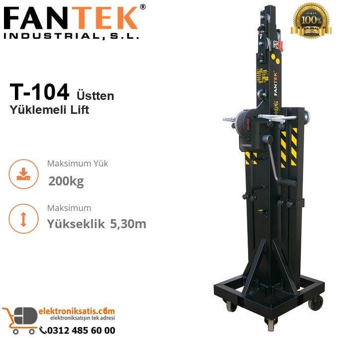Fantek T-104 Üstten Yüklemeli Lift Kaldırma Sistemi