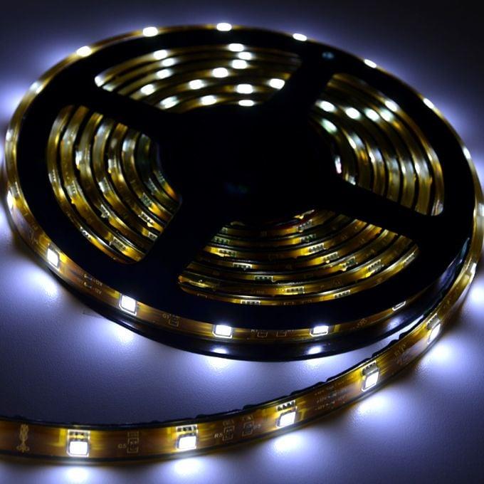 HI-LED Beyaz Dış Ortam Serit LED 5144 (DC12V)-5050 WPS 1 metre