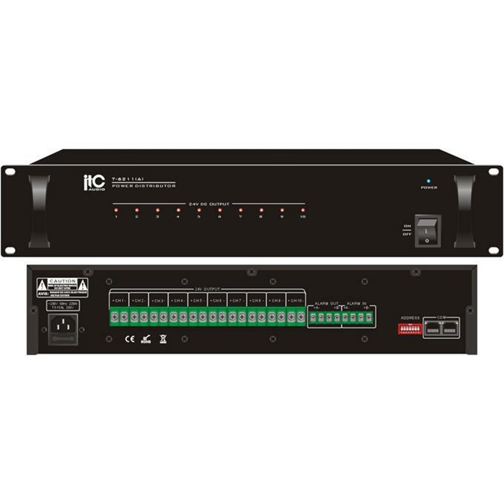 ITC T-6211(A) 10 Kanal 24V Power Supply