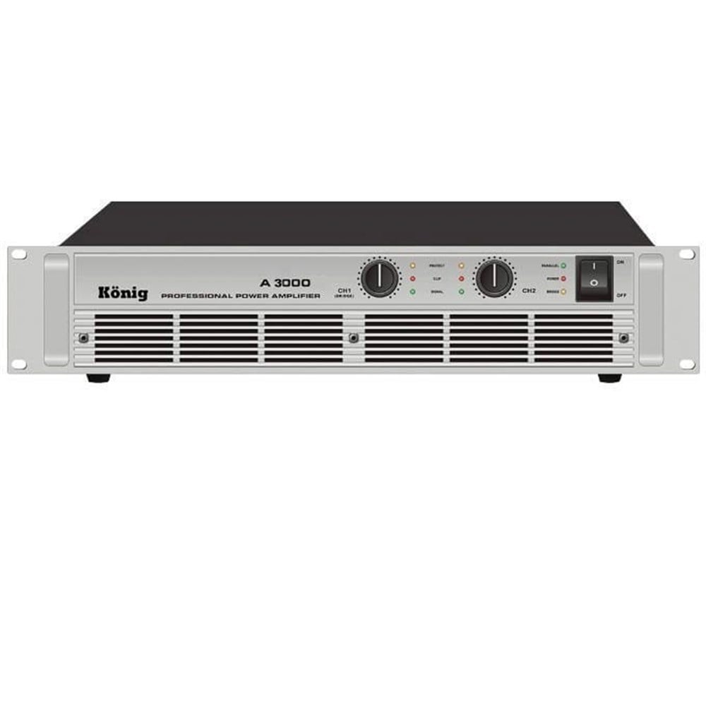 König A-3000 Power Amfi 2x1200 Watt