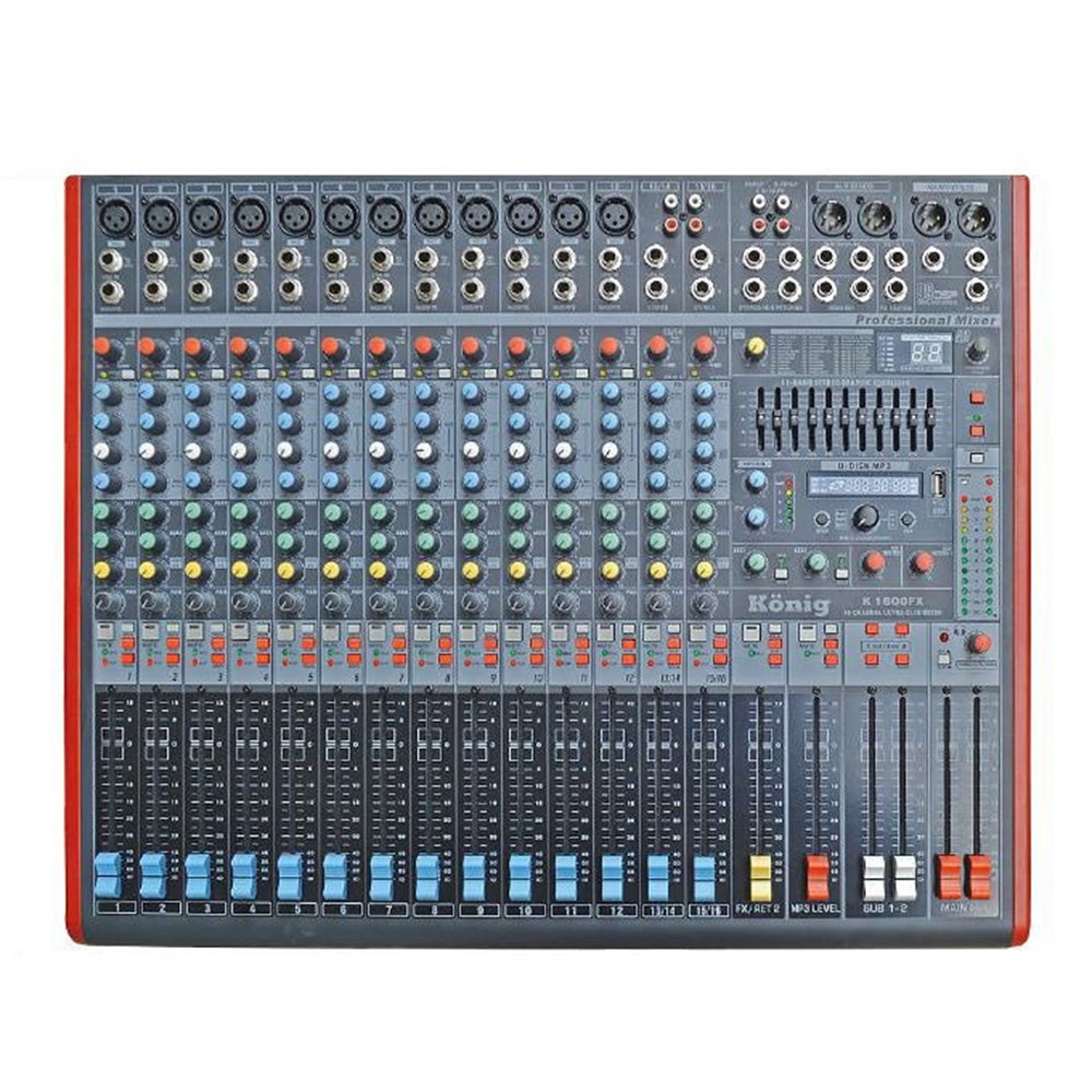 KÖNİG K-1600 FX Analog Ses Mikseri