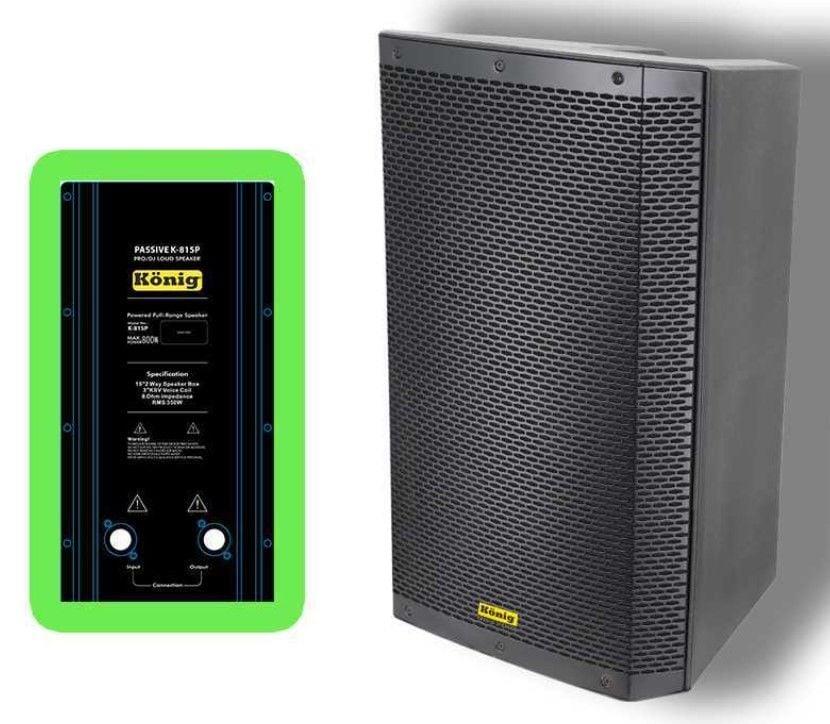 KÖNİG K-815 P 15'' 800W PASİF KABİN