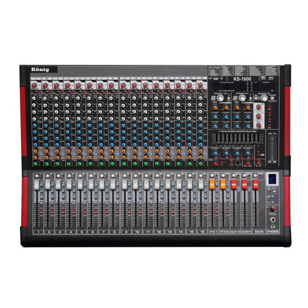 König KS-1600 16 Kanal Deck Mikser