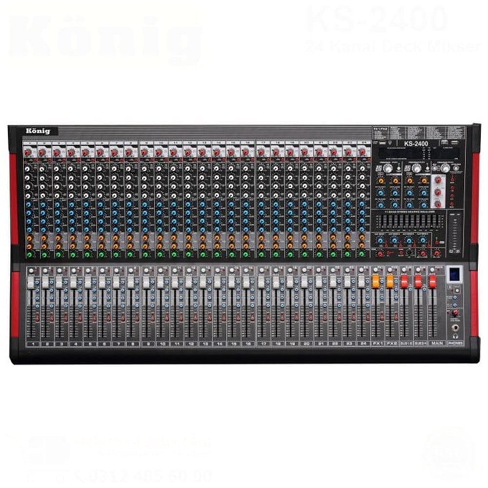 König KS-2400 24 Kanal Deck Mikser