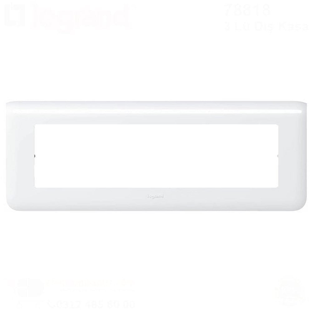 Legrand 78818 3 lü Dış Kasa