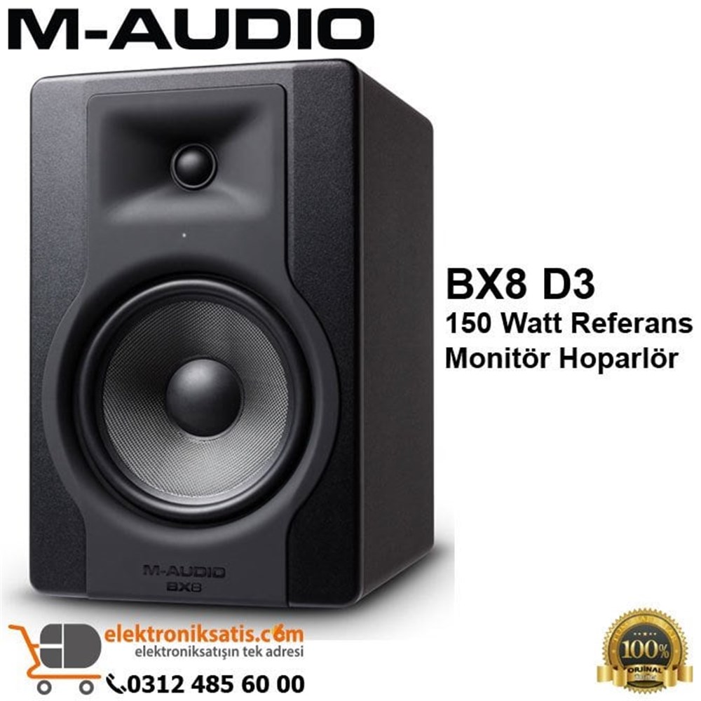 Maudio BX8-D3 Referans Monitör Hoparlör