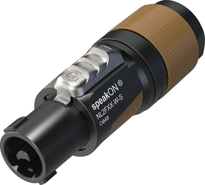 NEUTRIK NL2FXX-W-S Speakon Konnektör