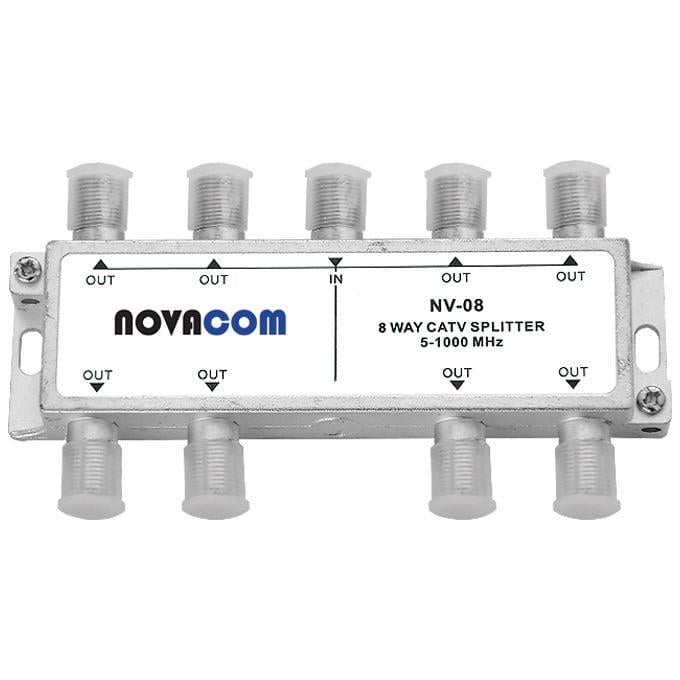 Novacom NV-08 1 Giriş 8 Çıkış 5-1000 MHz SMATV Splitter