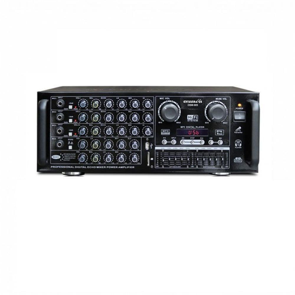 Osawa OSW-905 2x250 Watt USB-SD Bluetooth Stereo Mikser Anfi