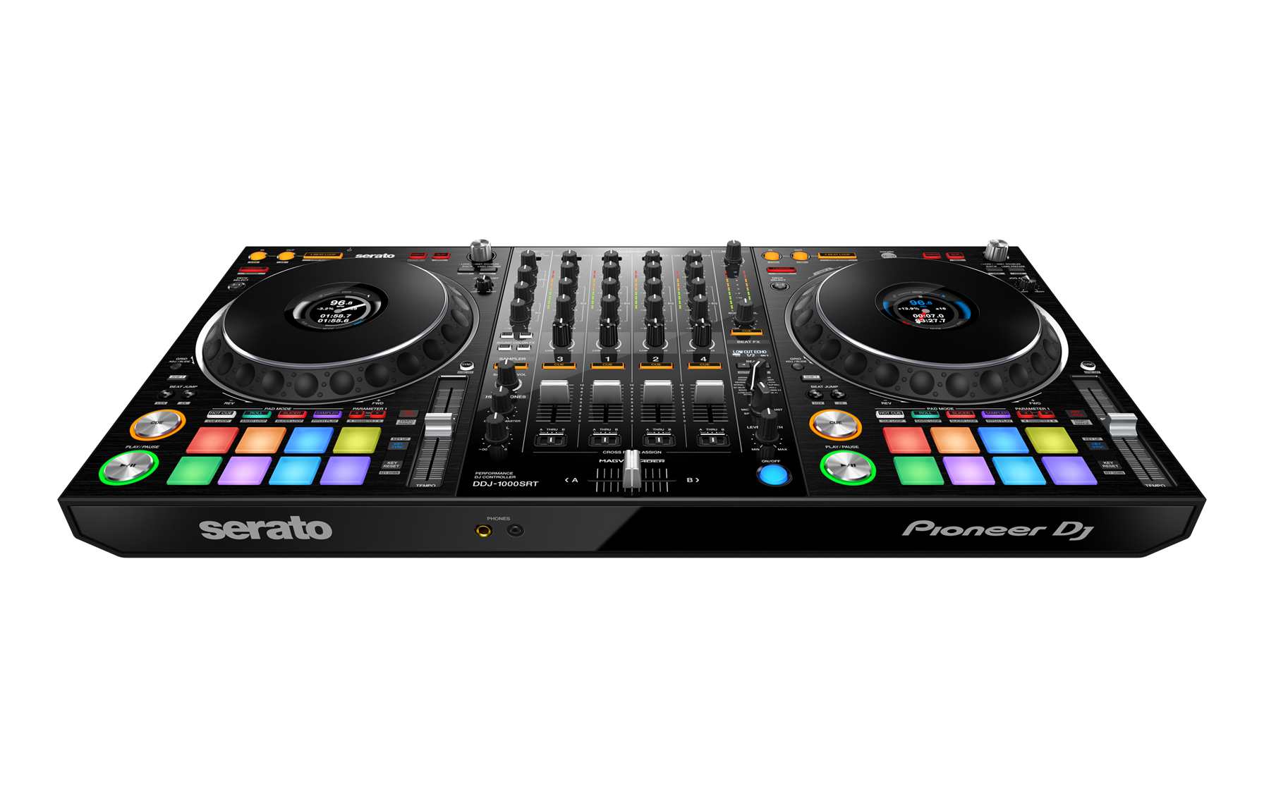 Pıoneer DJ DDJ-1000SRT Serato DJ Pro için 4 kanallı performans DJ kontrolörü