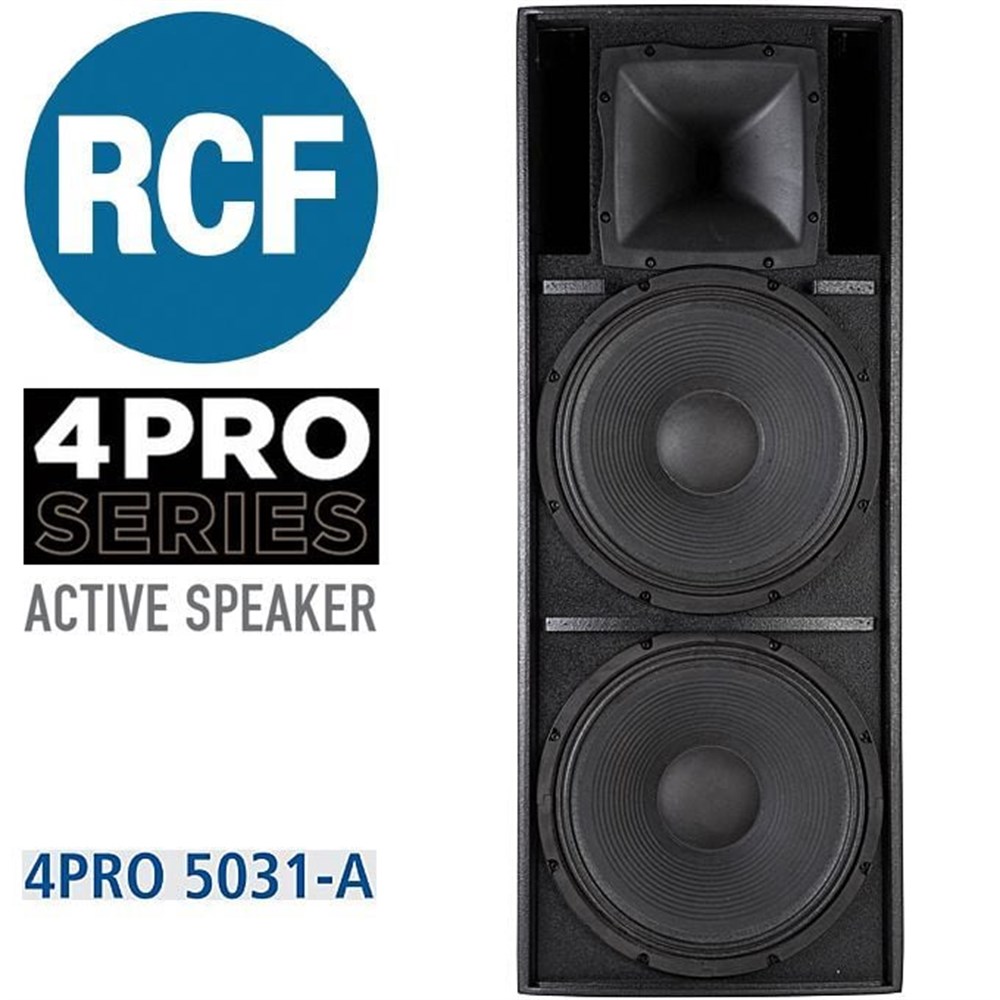 RCF 4PRO 5031-A 2x15'' Aktif Hoparlör
