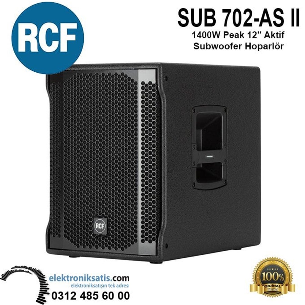 RCF SUB 702-AS II Aktif Subwoofer Hoparlör