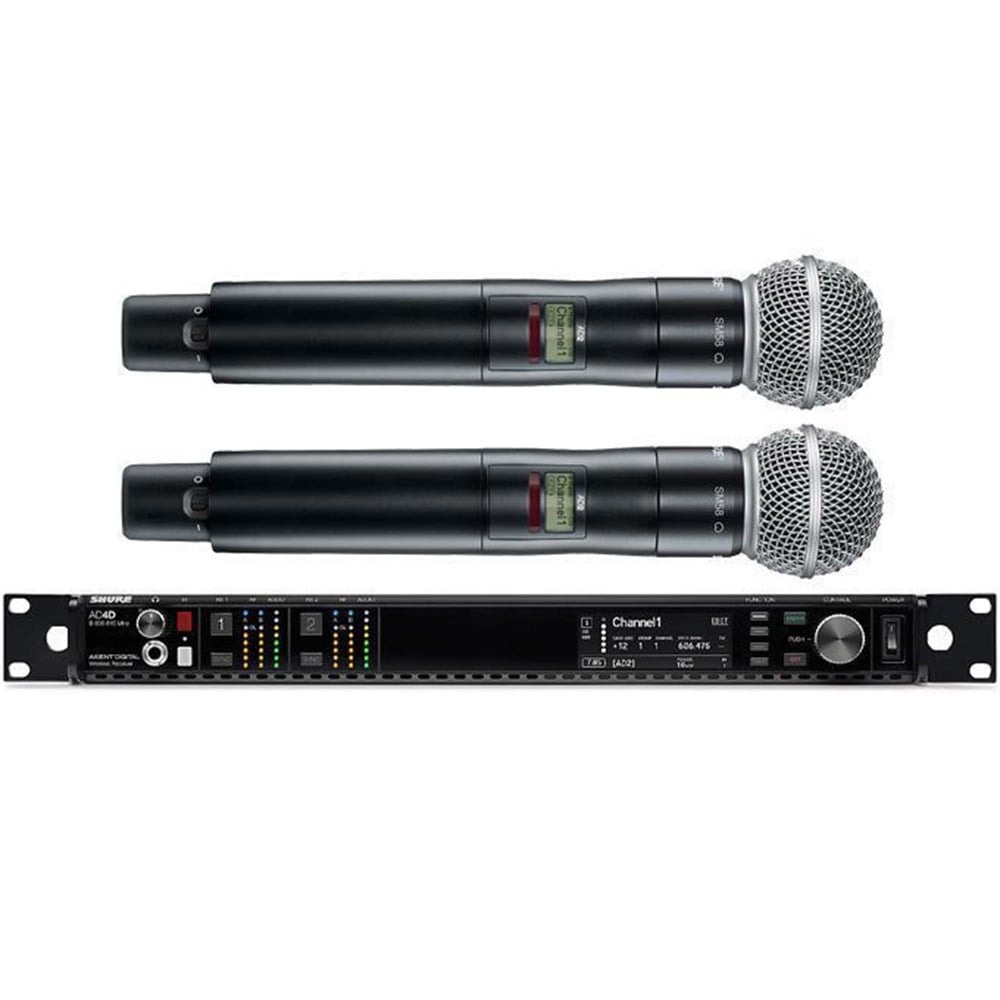 Shure AD24D/SM58 Wireless iki El Mikrofon Sistemi