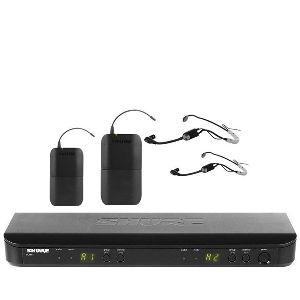 Shure BLX188E/SM35 Wireless Telsiz Kafa Mikrofonu