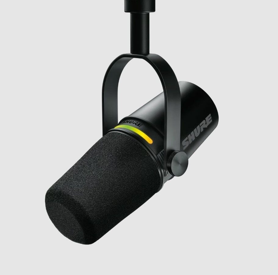 Shure MV7+K USB/XLR Podcast ve Yayın Mikrofonu