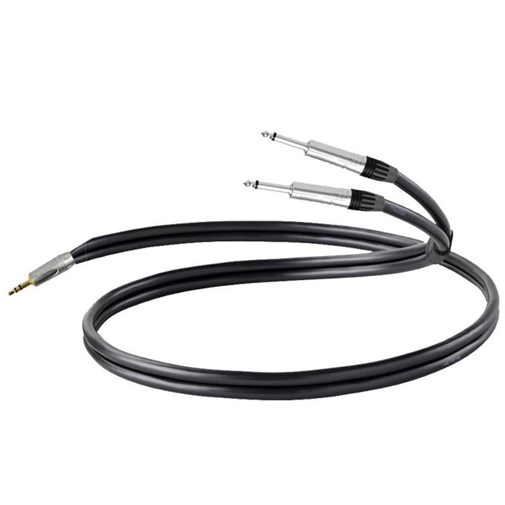 Sinyal Kablosu 2 Mono 1 Mini Stereo 3 Metre
