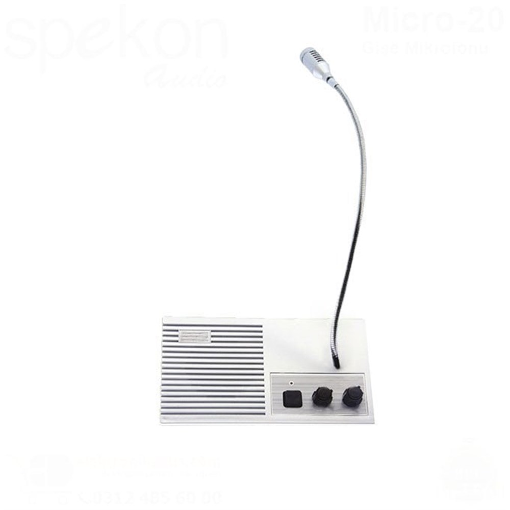 Spekon Micro-20 Gişe Mikrofonu