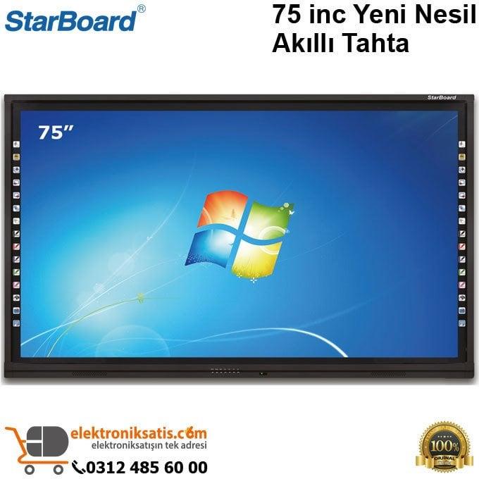 StarBoard 75 inc Yeni Nesil Akıllı Tahta