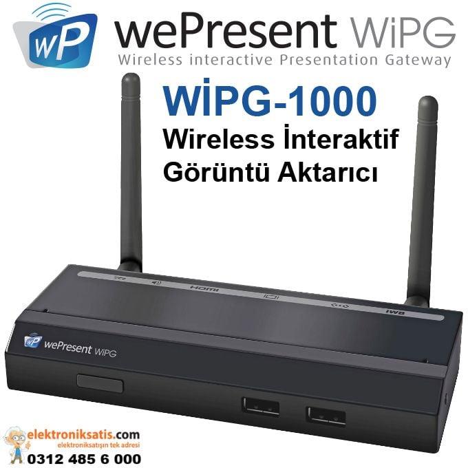 Wepresent Wipg-1000 Wireless İnteraktif  Görüntü Aktarıcı