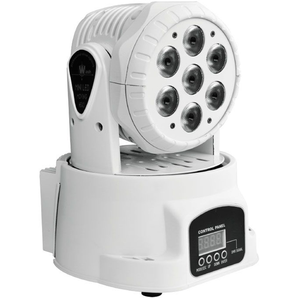 WSLightings WSL7X12S Led Speed Mini Wash Moving Head Beyaz