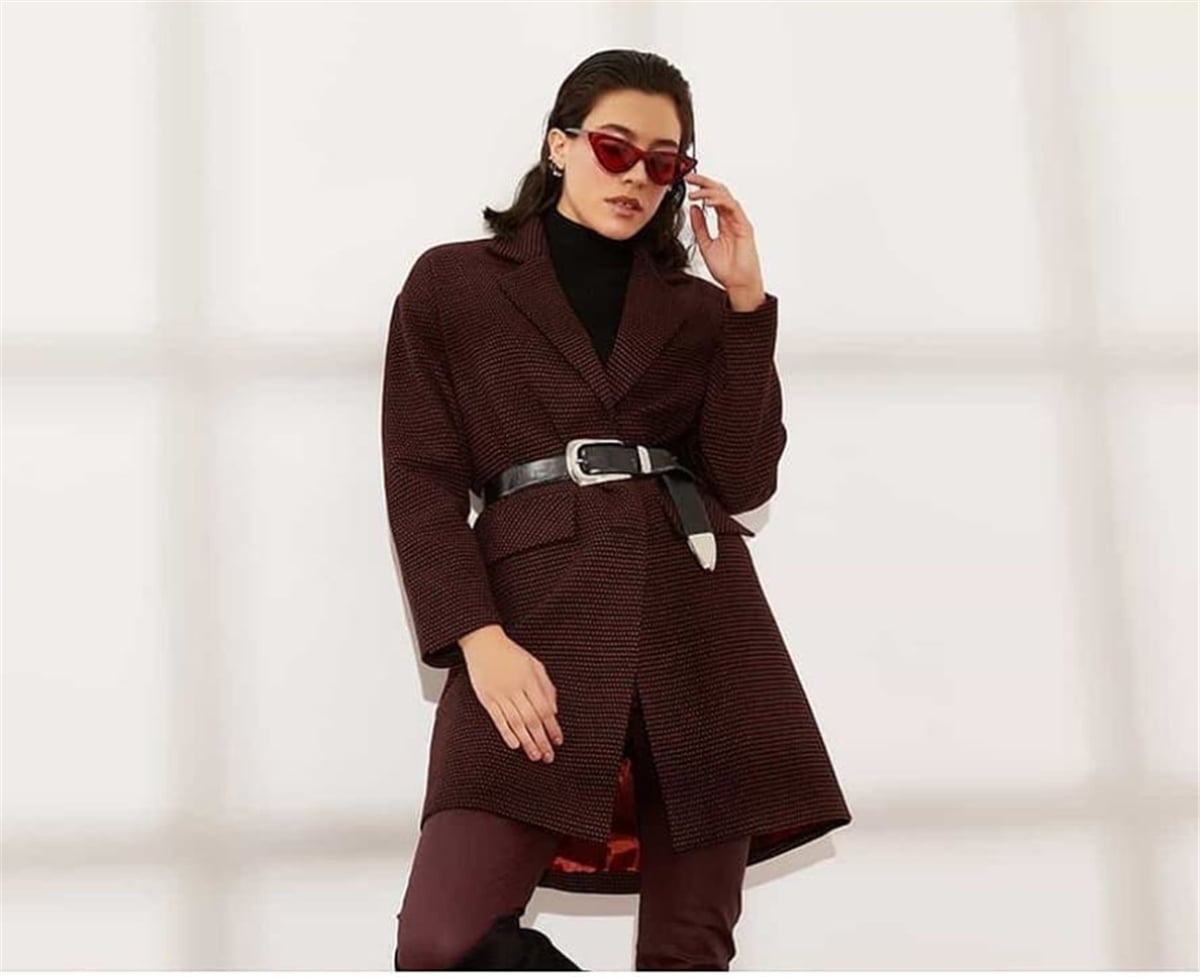 KabanPiti Kareli Salaş Kaban Bordo