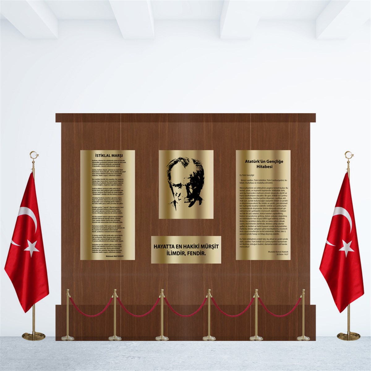 Okullar İçin Atatürk Köşe Tasarımları | HER ŞEY OKUL İÇİN