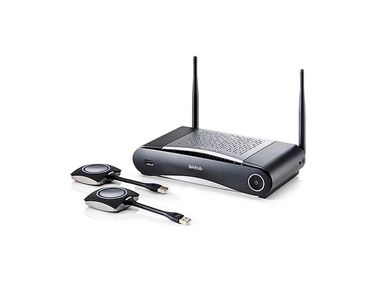 Barco CSE-200 Kablosuz Sunum Aktarım Cihazı, 2 Butonlu, Wireless