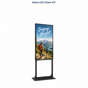 Hatay Model LCD Totem ( UNISIGN ) — 43 inç — ana ürün görseli
