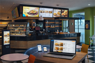 Standart Digital Signage Display (Menuboard) 2x1