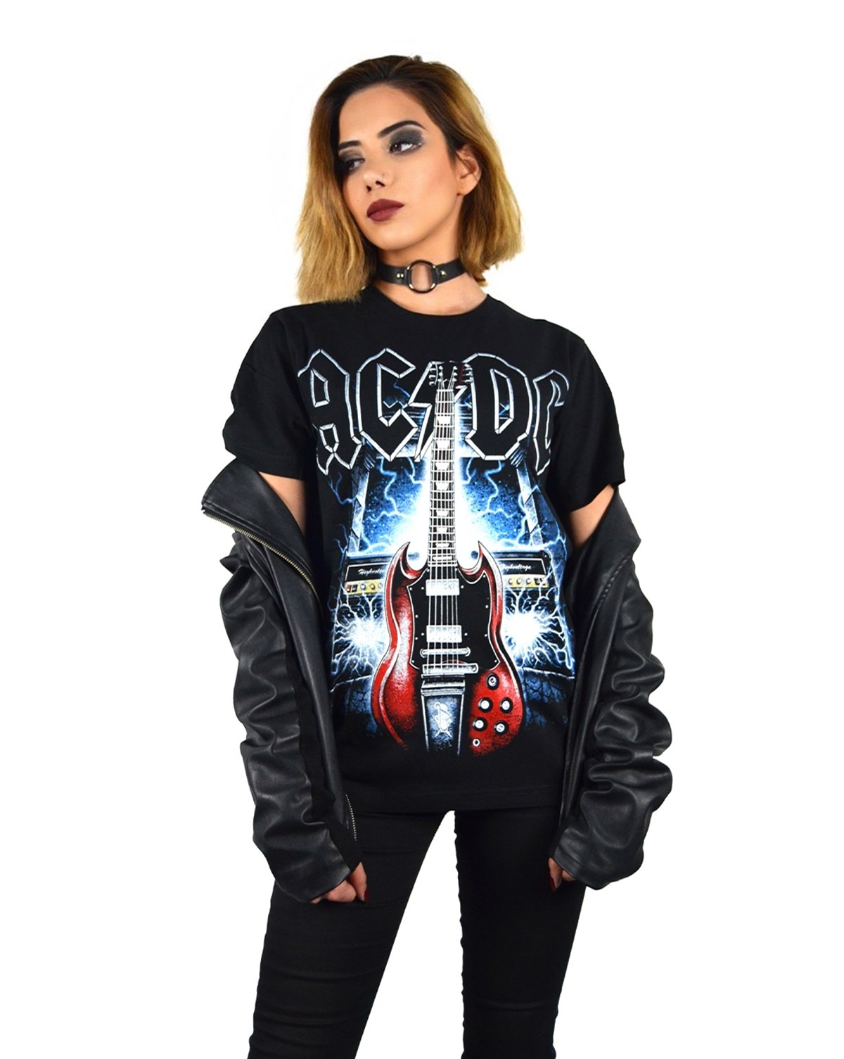 ACDC High Voltage Guitar T-Shirt